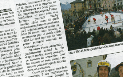 Match de gala : les anciennes gloires du hockey en faveur de Moi pour Toit