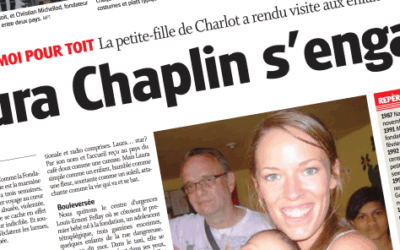Une marraine au grand cœur pour la fondation Moi pour toit