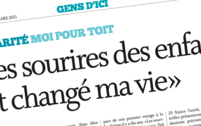 Les sourires des enfants ont changé ma vie