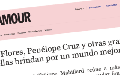 Alba Flores, Penélope Cruz y otras grandes estrellas brindan por un mundo mejor