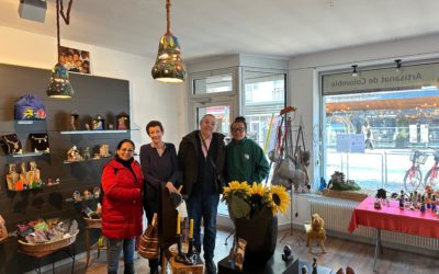 Visite en Suisse de la direction colombienne de la Fondation Moi pour Toit