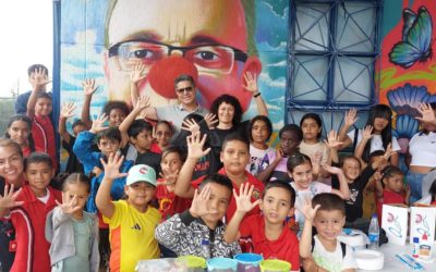 Visite solidaire à Combia : créativité et esprit de Noël à la Fondation