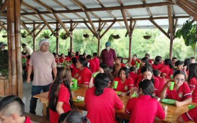 Repas de midi à la fondation