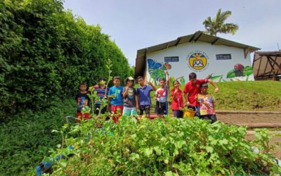 Atelier potager au Centre Éducatif Christian Michellod