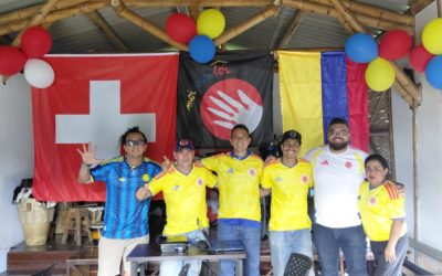 Suisse – Colombie : le football rassemble à la Finca