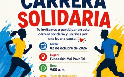 Première course solidaire à Pereira pour soutenir Moi Pour Toit